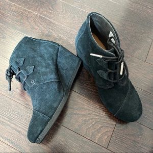 Toms Wedge Heels - size 6